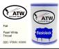 Preview: Fiat, Pearl White Tricoat, 020 / PWH / KWH: 500ml Lackdose, von ATW Autoteile West.